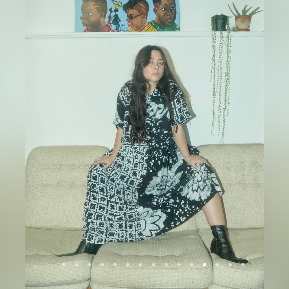 Osei-Duro Imperium Dress in Two Party System 4XL